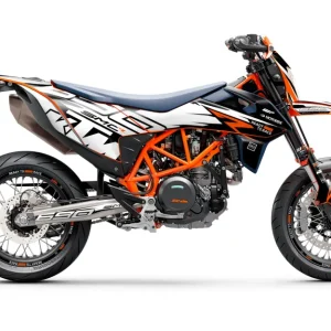 KTM 690 Enduro DEKOR - "Quickshift" (Sort/Hvid)
