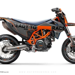 KTM 690 Enduro DEKOR - "Ready To Race 2.0" (Grå)
