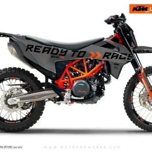 KTM 690 Enduro DEKOR - "Ready2Race" (Grå)