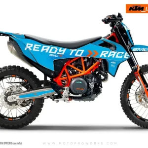 KTM 690 Enduro DEKOR - "Ready2Race" (Blå)