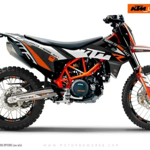 KTM 690 Enduro DEKOR - "RR-Tech 2.0.2.2" (Hvid)
