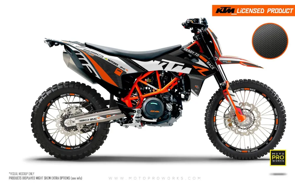 KTM 690 Enduro DEKOR - "RR-Tech 2.0.2.2" (Hvid)