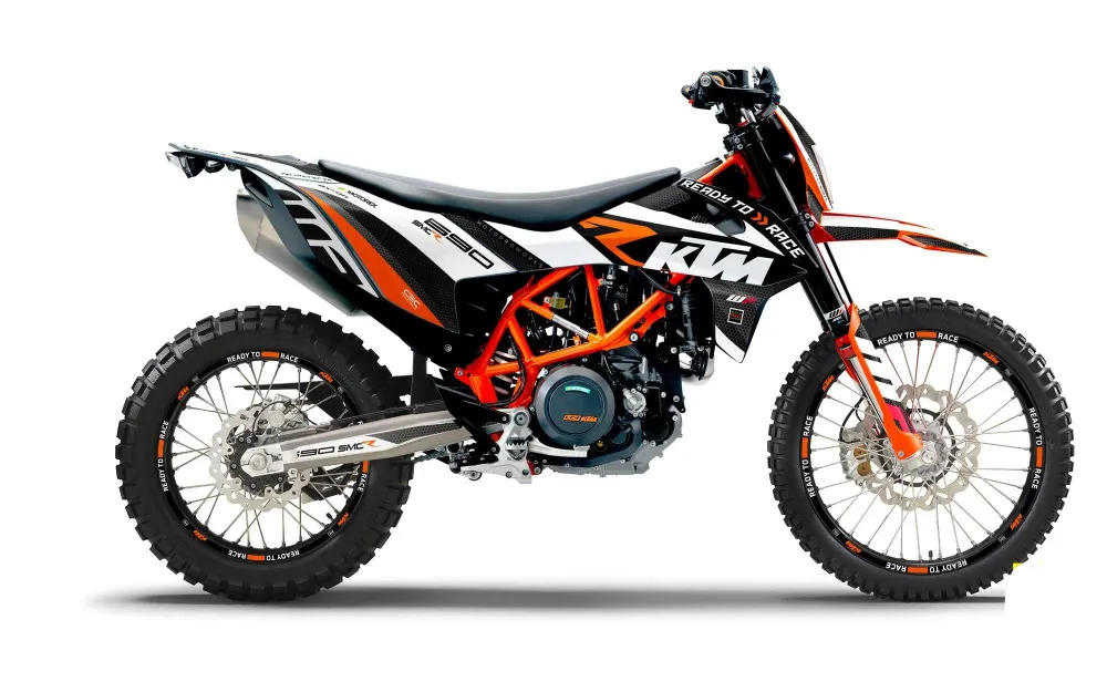 KTM 690 Enduro DEKOR - "RR-Tech" (Hvid)