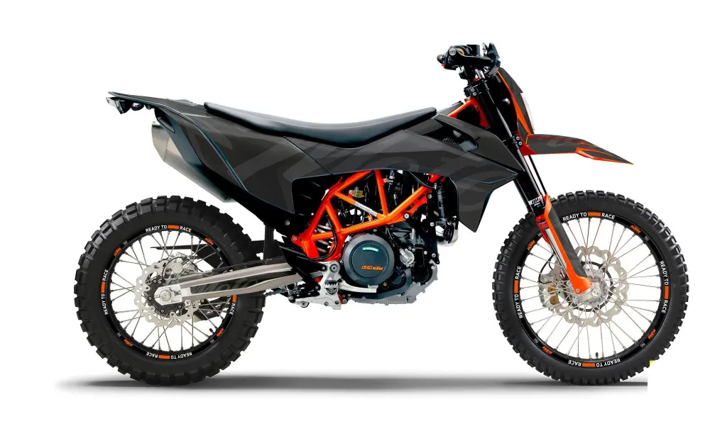 KTM 690 Enduro DEKOR - "Script" (Grå)