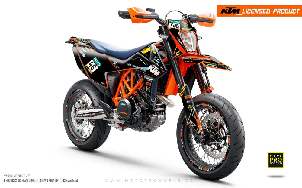 KTM 690 Enduro DEKOR - "SMGP" (Sort)