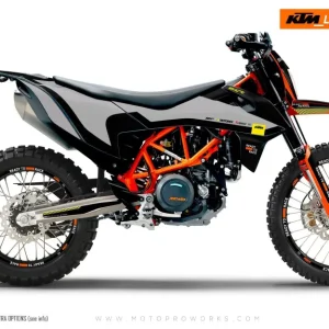 KTM 690 Enduro DEKOR - "Sprint" (Grå)