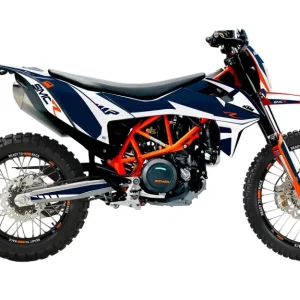 KTM 690 Enduro DEKOR - "Swift" (Blå)