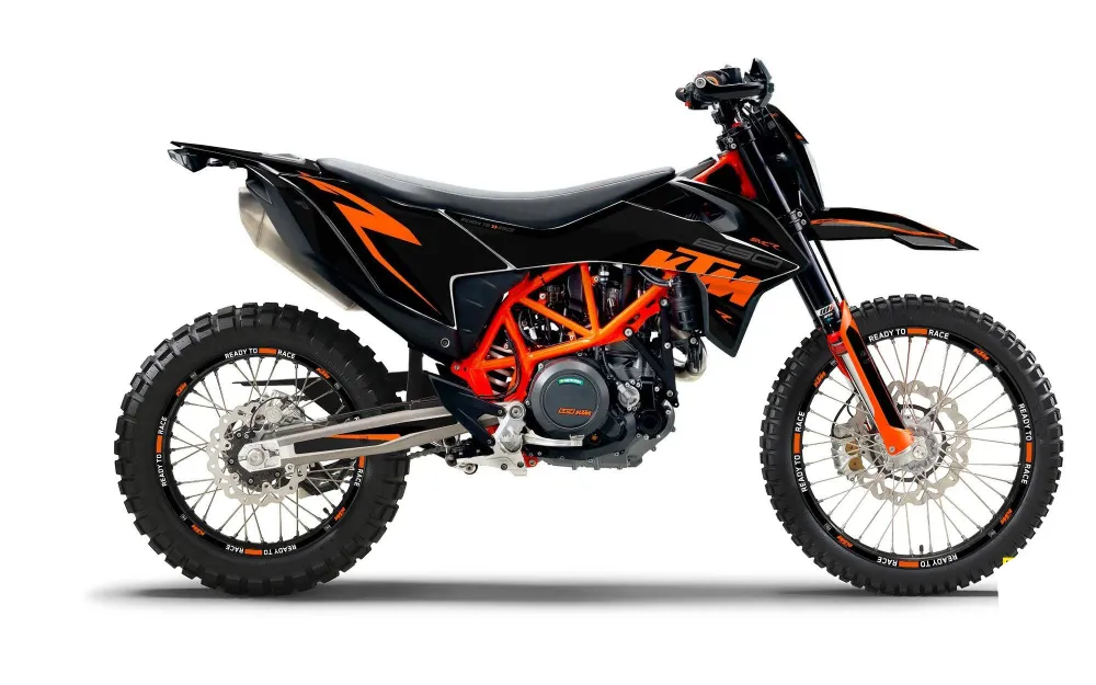 KTM 690 Enduro R DEKOR - "Torque" (Sort/Orange)
