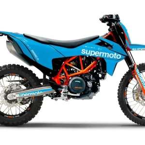 KTM 690 Enduro DEKOR - "Type" (Lyseblå)