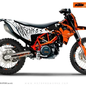 KTM 690 Enduro DEKOR - "Wraith" (Orange)