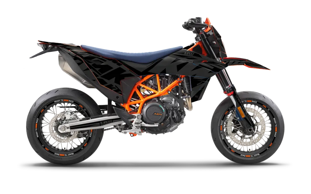 KTM 690 SMC-R 2026 DEKOR - "Kickdrift" (Sort)