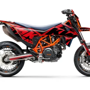 KTM 690 SMC-R DEKOR - "Kickdrift" (Rød)