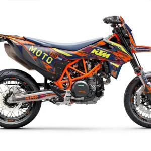 KTM 690 SMC-R DEKOR - "Phantom" (Blå)