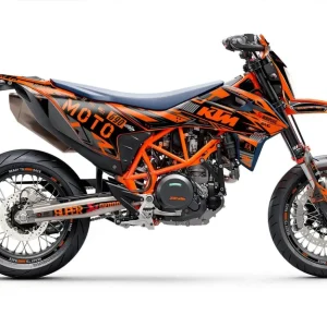 KTM 690 SMC-R DEKOR - "Phantom" (Orange)