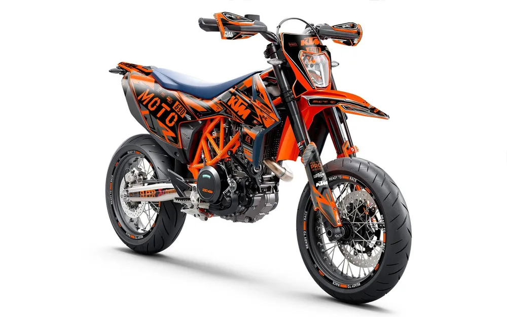 KTM 690 SMC-R DEKOR - "Phantom" (Orange)