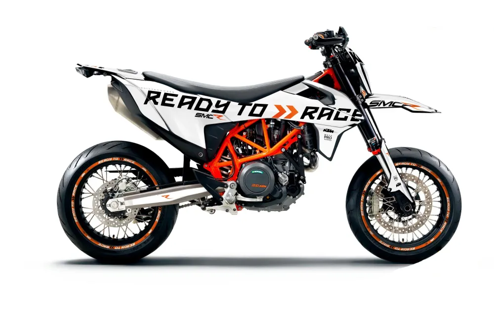 KTM 690 SMC-R DEKOR - "Ready2Race" (Hvid)