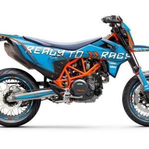KTM 690 SMC-R DEKOR - "Ready2Race-Trace" (Blå)