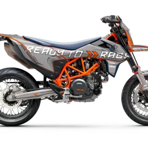 KTM 690 SMC-R DEKOR - "Ready2Race-Trace" (Grå)