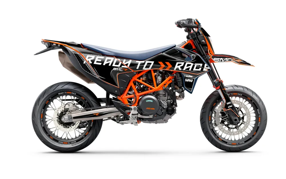 KTM 690 SMC-R DEKOR - "Ready2Race-Trace" (Sort)