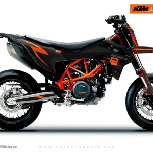 KTM 690 SMC-R DEKOR - "Torque Reloaded" (Sort/Orange)