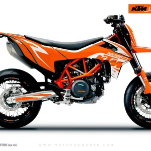 KTM 690 SMC-R DEKOR - "Torque" (Solid/Orange)