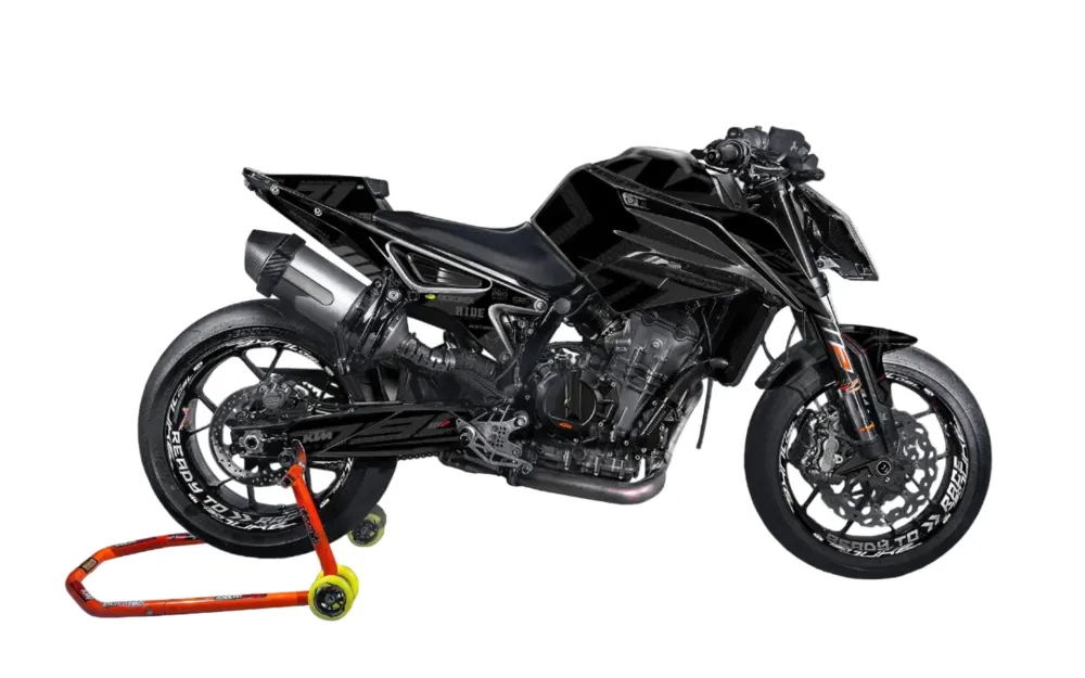 KTM 790 Duke DEKOR - "Rasorblade" (Stealth)