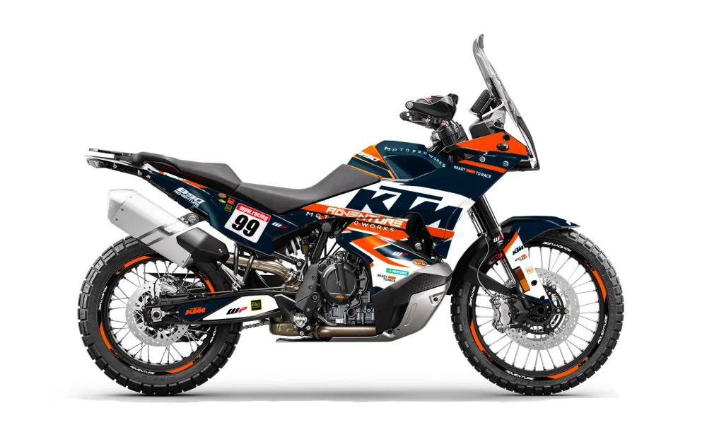 KTM 790/890 Adventure R/S 2023 DEKOR - "Atlantic" (Mørkeblå)