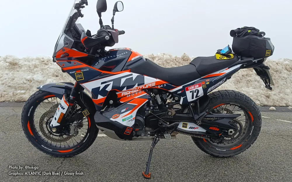 KTM 790/890 Adventure R/S 2023 DEKOR - "Atlantic" (Mørkeblå)