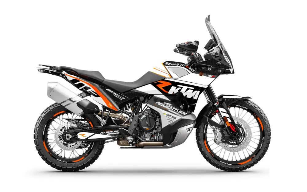 KTM 790/890 Adventure R/S 2023-2024 DEKOR - "RR-Tech" (Hvid)