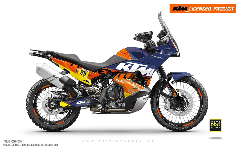KTM 790/890 Adventure R/S 2023-2024 DEKOR - "Waypointer" (Dawn)