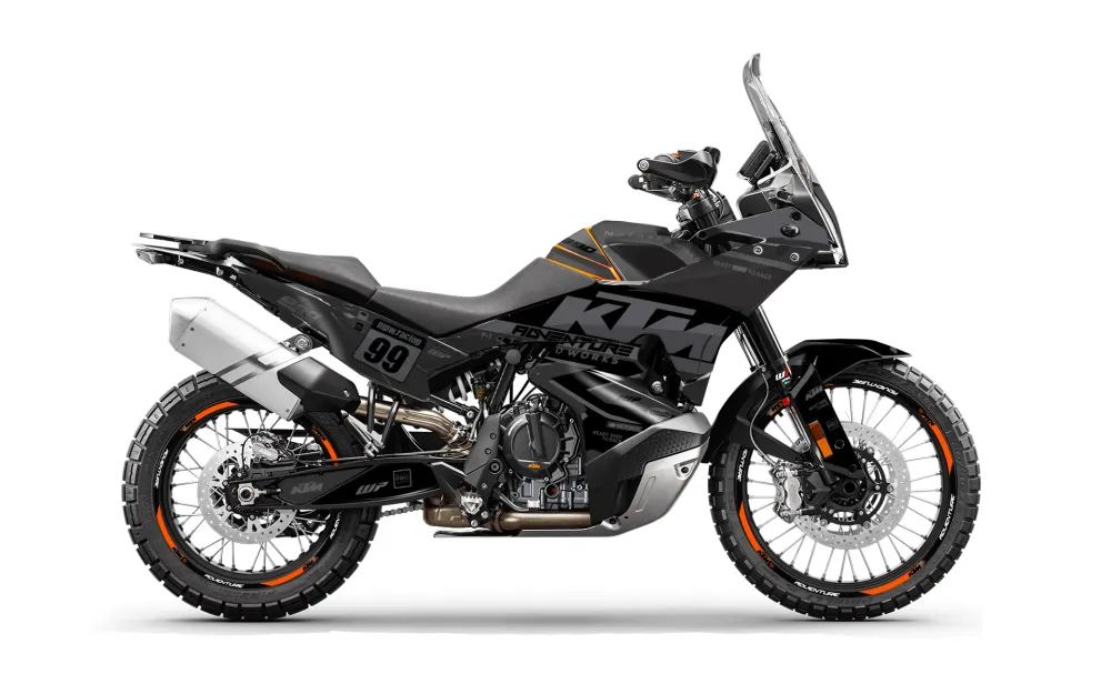 KTM 790/890 Adventure R/S DEKOR - "Atlantic" (Sort)