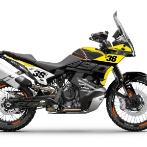 KTM 790/890 Adventure R/S DEKOR - "Frontier" (Grå/Gul)