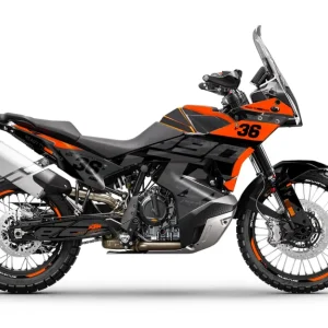 KTM 790/890 Adventure R/S DEKOR - "Frontier" (Sort/Orange)