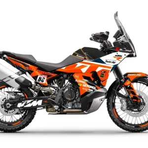 KTM 790/890 Adventure R/S DEKOR - "Nomadic" (Hvid/Blå/Orange)