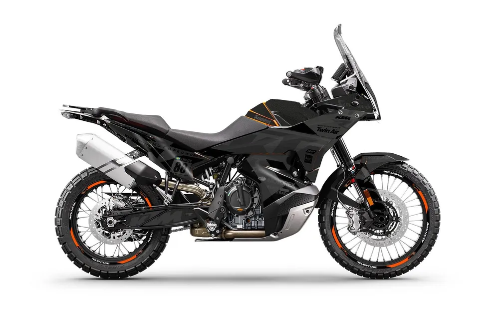 KTM 790/890 Adventure R/S DEKOR - "Nomadic" (Sort)