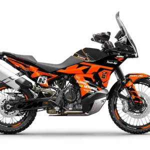 KTM 790/890 Adventure R/S DEKOR - "Nomadic" (Sort/Orange)