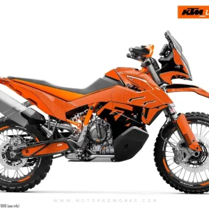 KTM 790/890 Adventure R/S DEKOR - "Topography" (Orange)