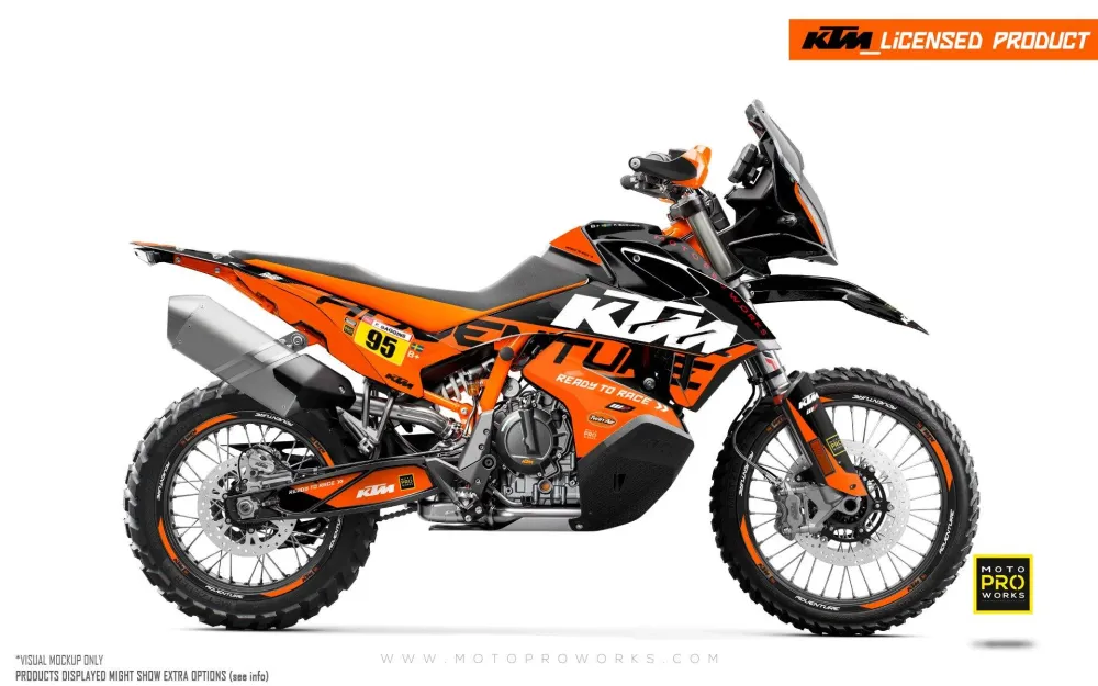 KTM 790/890 Adventure R/S DEKOR - "Waypointer" (Midnight)