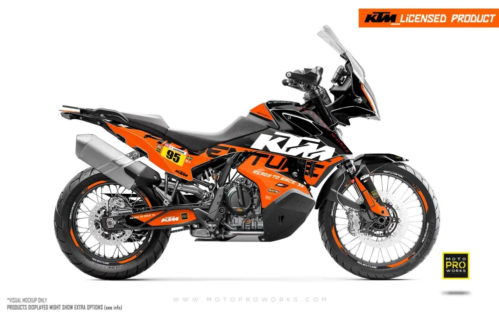 KTM 790/890 Adventure R/S DEKOR - "Waypointer" (Midnight)