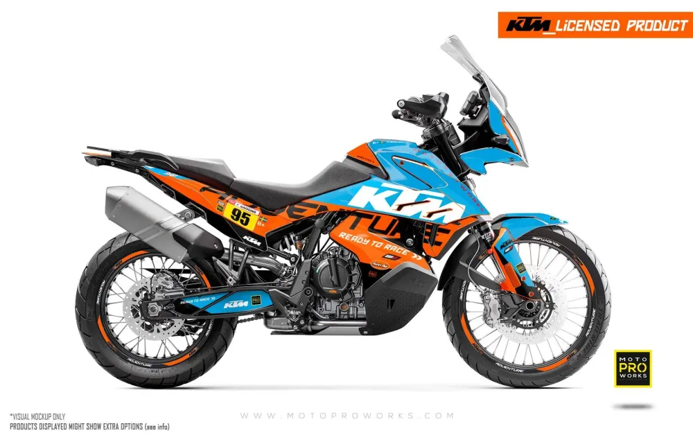 KTM 790/890 Adventure R/S DEKOR - "Waypointer" (Ocean)