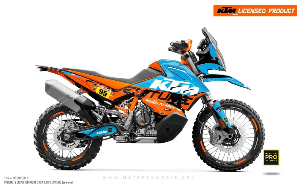 KTM 790/890 Adventure R/S DEKOR - "Waypointer" (Ocean)