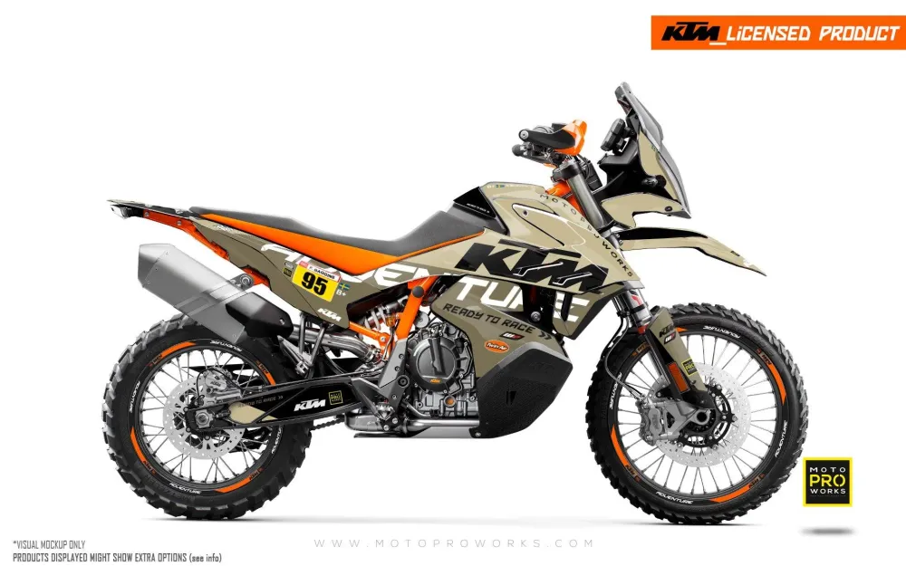 KTM 790/890 Adventure R/S DEKOR - "Waypointer" (Sand)
