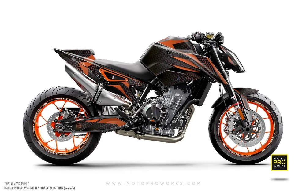 KTM 790/890 Duke DEKOR - "Arcane" (Orange)