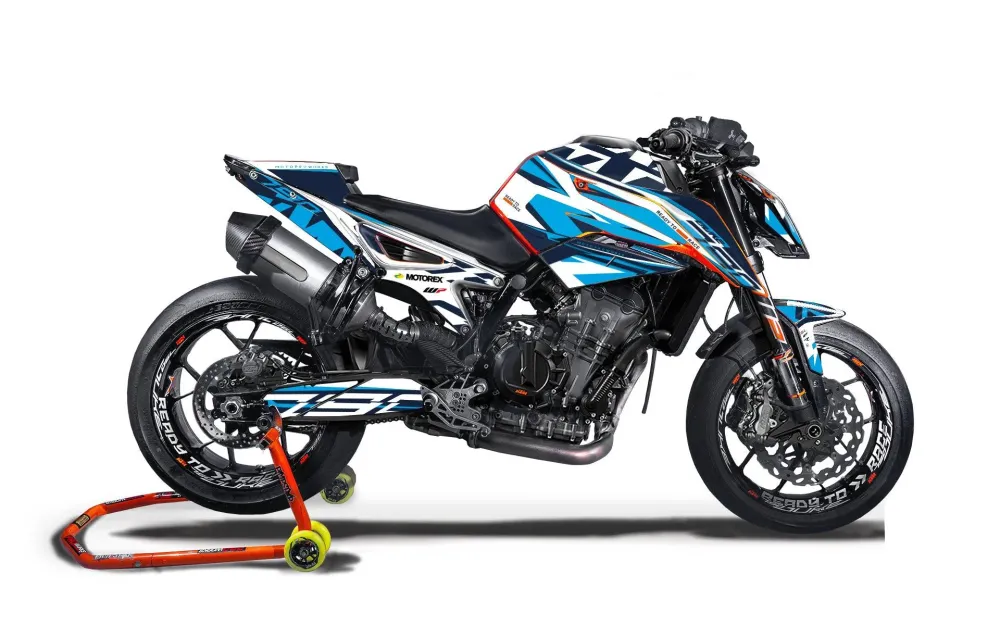 KTM 790/890 Duke DEKOR - "Legacy" (Blå)