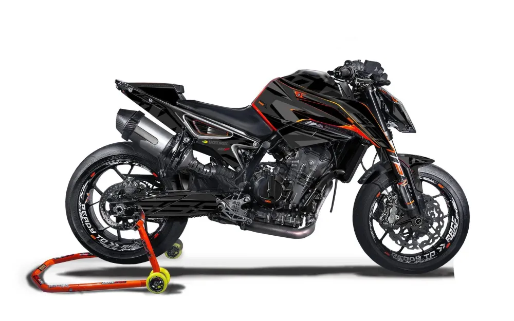 KTM 790/890 Duke DEKOR - "Legacy" (Sort)