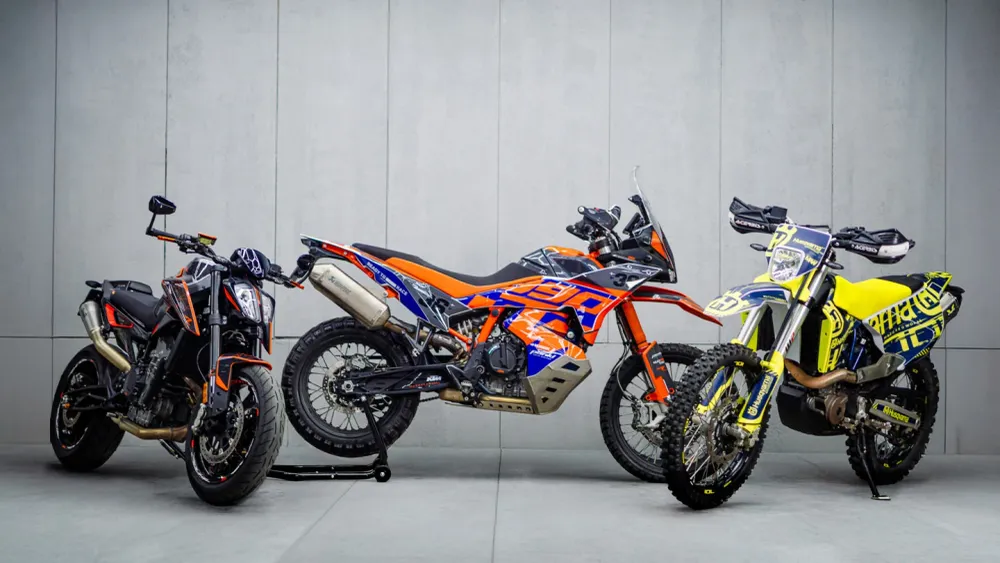 KTM 790/890 Duke DEKOR - "Nyro" (Orange/Sort)