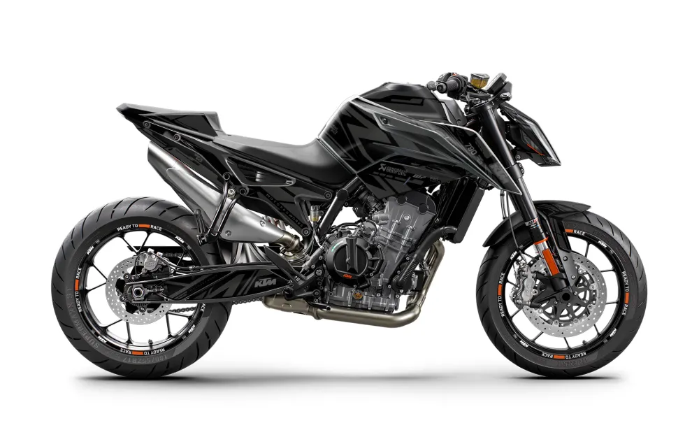 KTM 790/890 Duke DEKOR - "Pulse" (Sort)