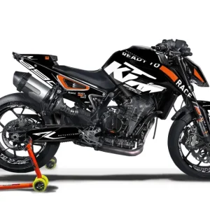 KTM 790/890 Duke DEKOR - "Sector" (Sort)