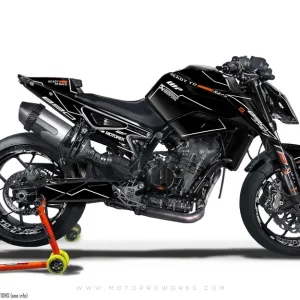 KTM 790/890 Duke DEKOR - "Vessel" (Sort)