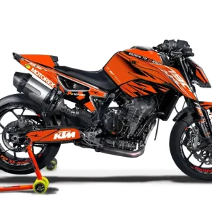 KTM 790/890 Duke DEKOR - "Vortex" (Orange)
